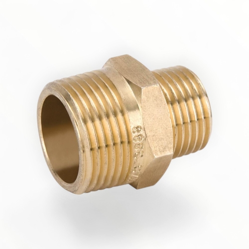 Hexagon Nipple Reducing BR 50MM X 15MM LF