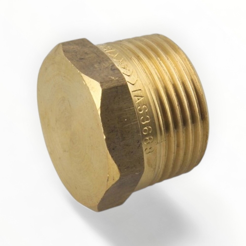 10mm Hexagon Plug Brass