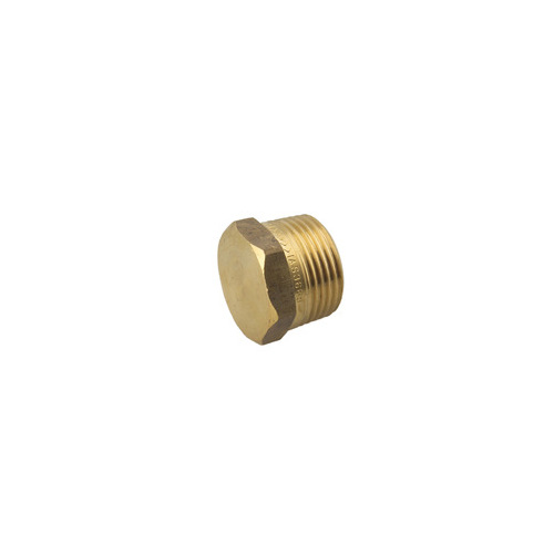15mm Hexagon Plug Brass 