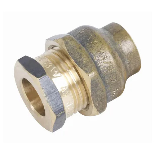 15C X 15C Flared Compression Union Brass 