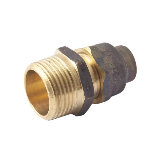 6 MI X 15C Flared Compression Union Reducing Brass 