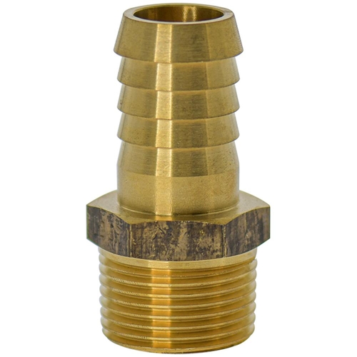 100MI X 100mm Hose Barb Brass 