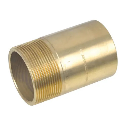 60OD X 50MI Tank Nipple Brass 