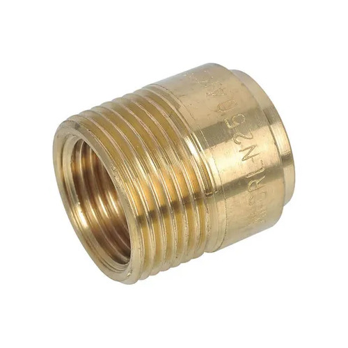 22OD X 20MI X 15FI Tank Nipple Brass 