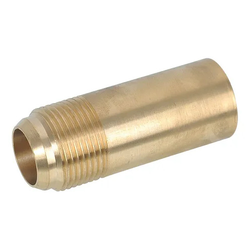 25mm Tank Nipple Flared Brass 