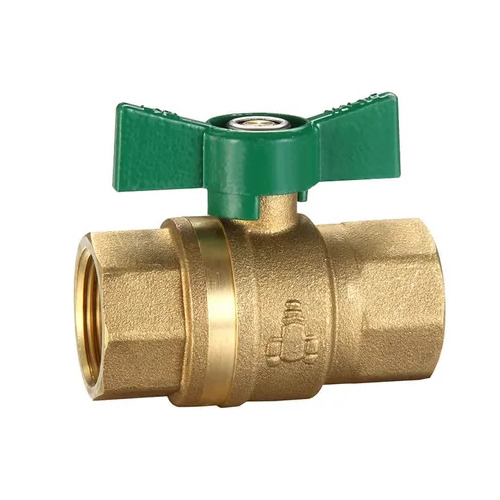 15mm FI X FI Dual Approved Ball Valve Butterfly Handle Brass
