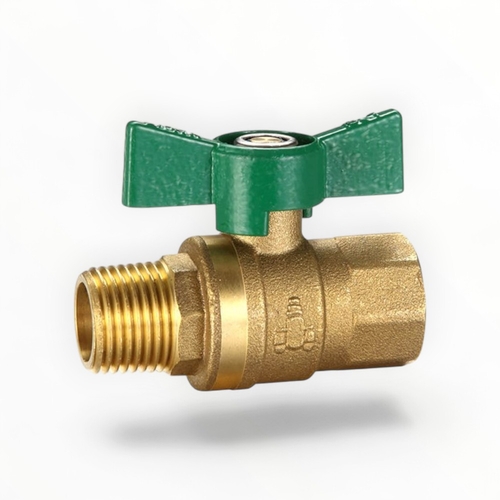 Dual Approved Ball Valve Butterfly Handle MI X FI 15mm Brass