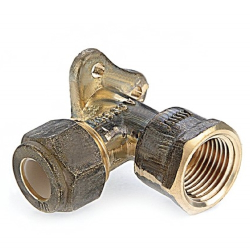 20mm C X 20mm FI 15BP Female Copper Compression Elbow Lugged 
