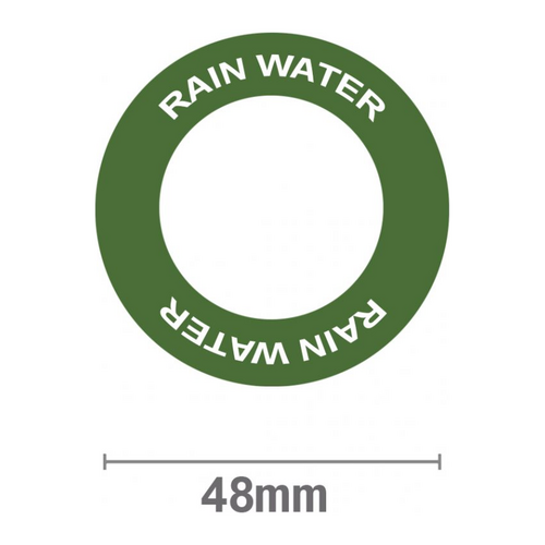 Rainwater White on Green Label
