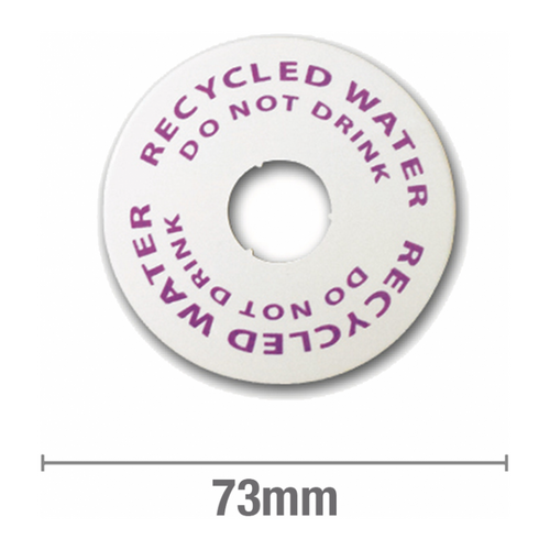 Recycled Water Cover Plate 5/8 inch BSP