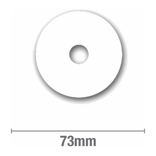 73mm Cupboard Plate 1/2 BSP (50 pack)