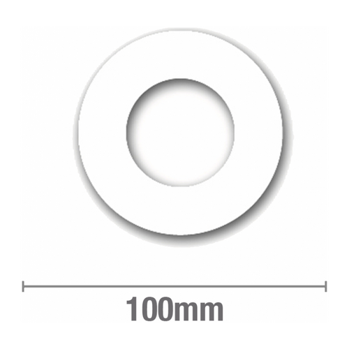 Cupboard Plates to suit 50 DWV  (10 pk)