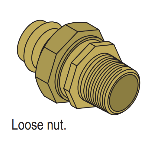 DN15 X BSP 1/2" (Gas) Mi Union - Socket 