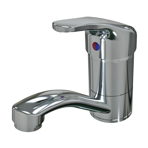 Elan Basin Mixer - 125mm Swivel - 4 Star Chrome