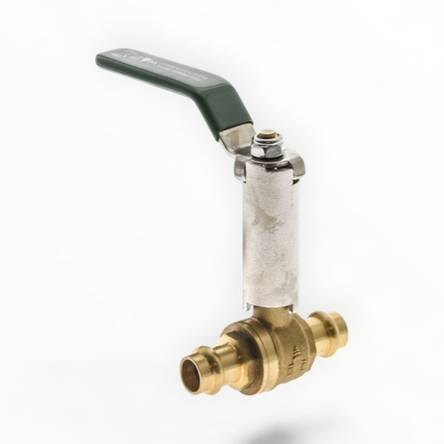 Watermarked Ball Valve Press Fit Extended Handle DN50 X DN50