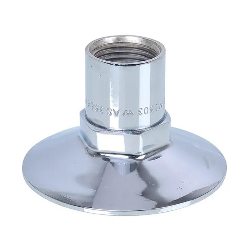 15mm X 50mm Flanged Bib Extension Chrome Plated 