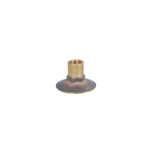 15F X 75mm Flanged Bib Extension Chrome Plated 