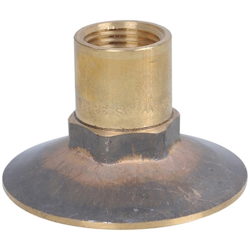 15mm X 75mm Flanged Bib Extension Brass