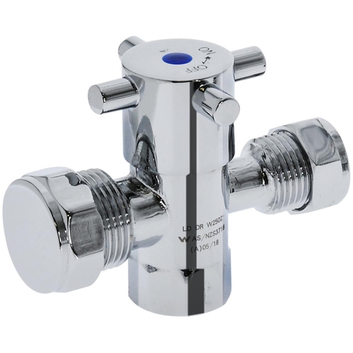 Dual Isolation Stop 1/4 Turn With Ceramic Disc Capstan