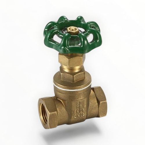 Watermarked Gate Valve Brass 25mm
