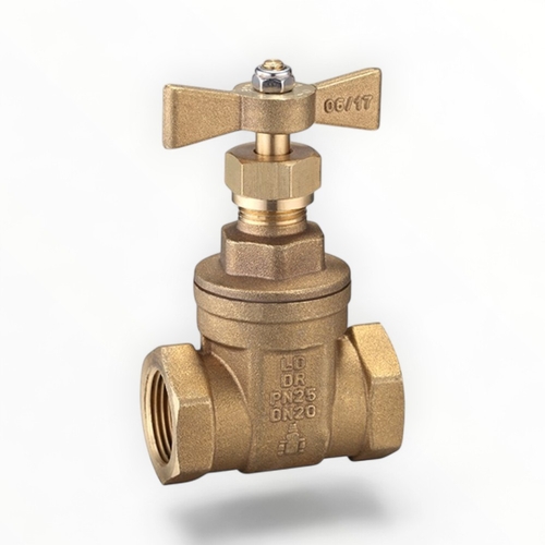 Watermarked Gate Valve Brass 50mm Brass Handle