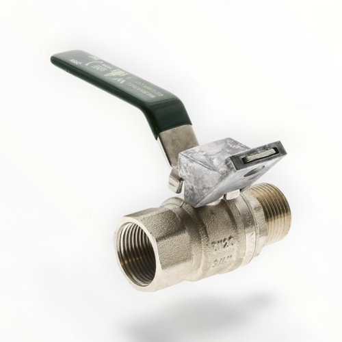Dual Approved Ball Valve Lockable MI X FI 25 mm