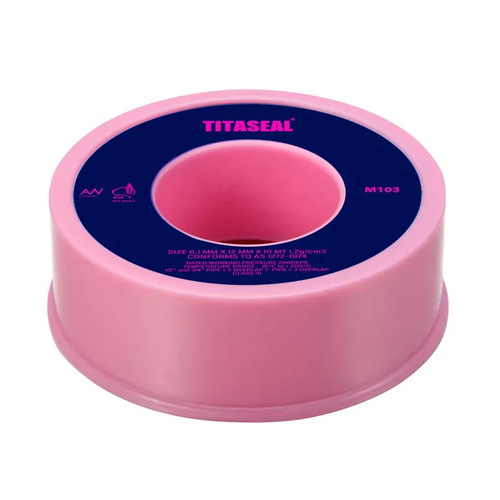 12mm X 10m Pink Thread Tape Sealant PTFE 