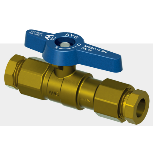 15mm FL X FL Non Return Isolation Ball Valve