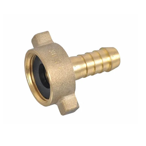 65FI X 65mm Hose Nut And Tail Brass 