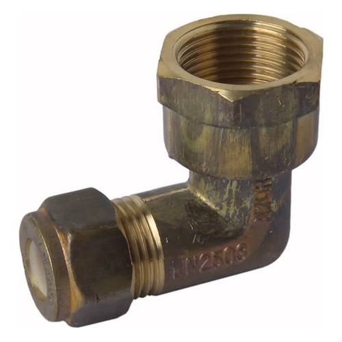 Elbow Brass Nylon Compression FI x C Reducing