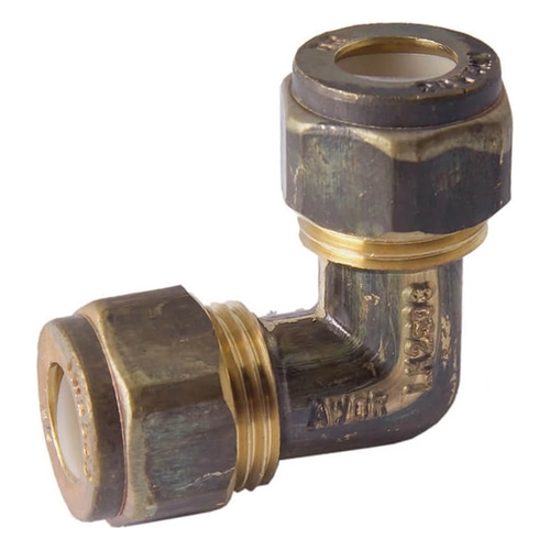 Elbow Brass Nylon Compression C x C