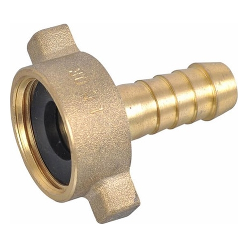 Hose Nut and Tail Brass Screwed