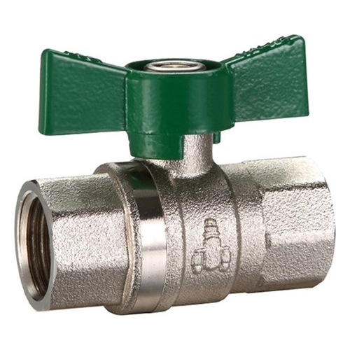 Ball Valve Dual Approved Butterfly Handle FI x FI Water & Gas