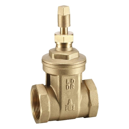 Gate Valve Brass Watermarked with Key Cap