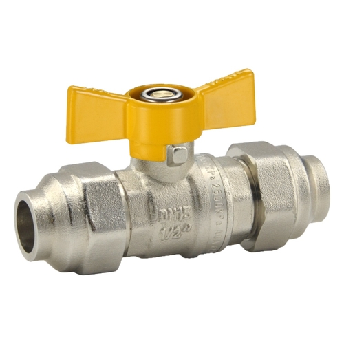 Ball Valve Butterfly Handle Fl x Fl (Gas Cock) Gas