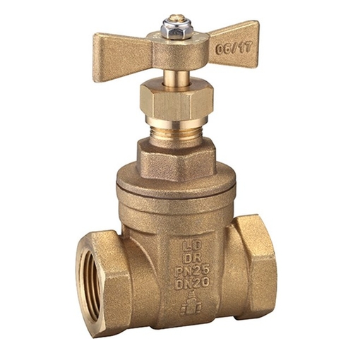 Gate Valve Brass Watermarked T Handle