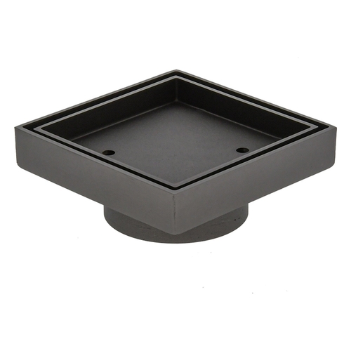 Square Tile Insert Grate Brass