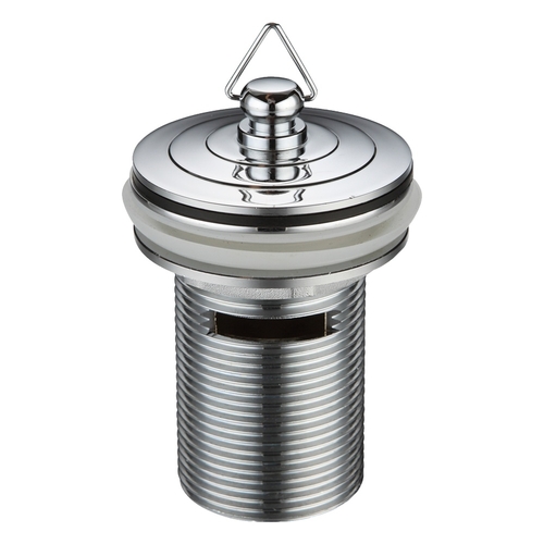Plug & Waste with Overflow Brass Plug