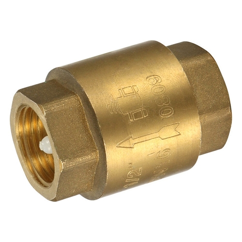 Non-Return Valve Spring Check Valve General Purpose Brass