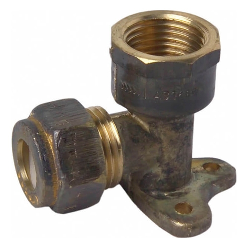 Elbow Brass Nylon Compression FI x C Lugged