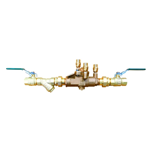 Reduced Pressure Zone Device Brass with Lockable Ball Valves, Strainer & Unions Lead Free 009 Watts