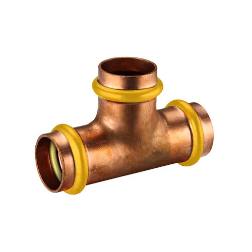 15mm Tee Equal Gas Copper Press