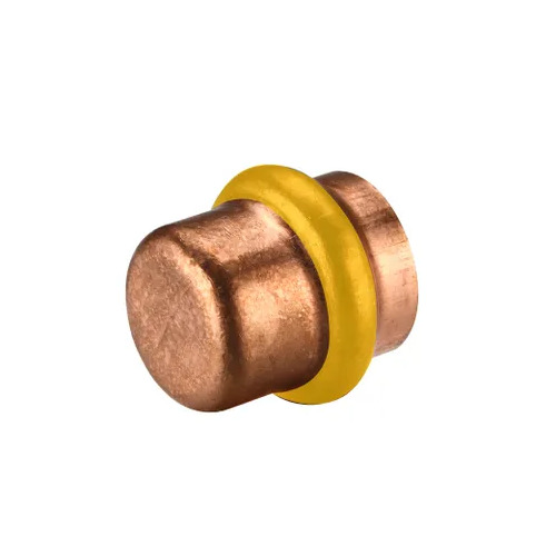 20mm End Cap Gas Copper Press