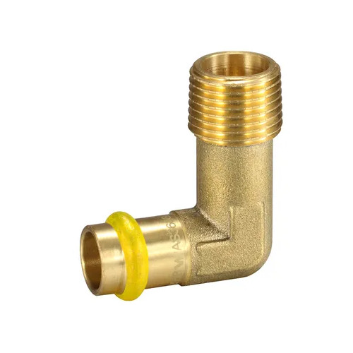 25mm Elbow Male BSP X 1" Gas Copper Press