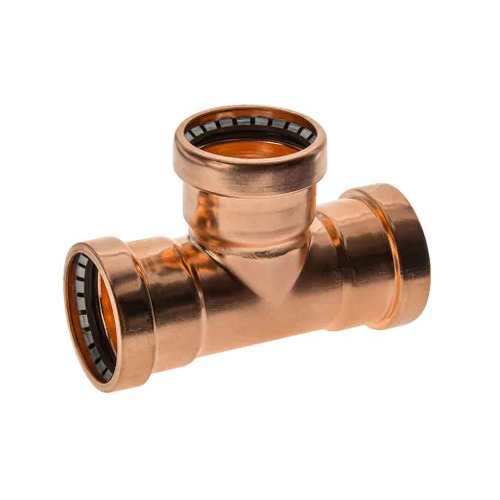 80mm Tee Equal Water Copper Press