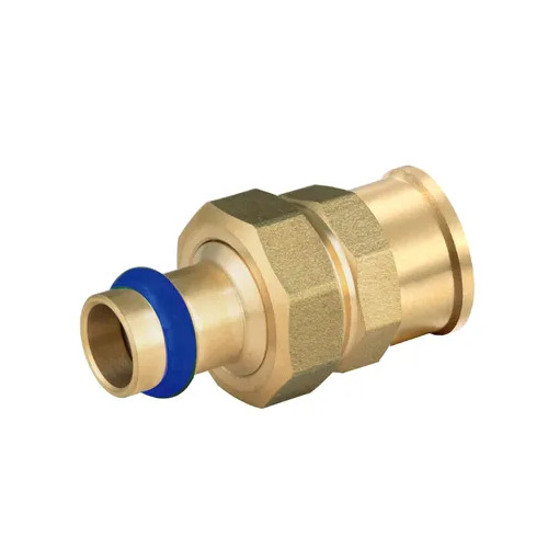 Barrel Union 15mm Female X 1/2" Water Copper Press