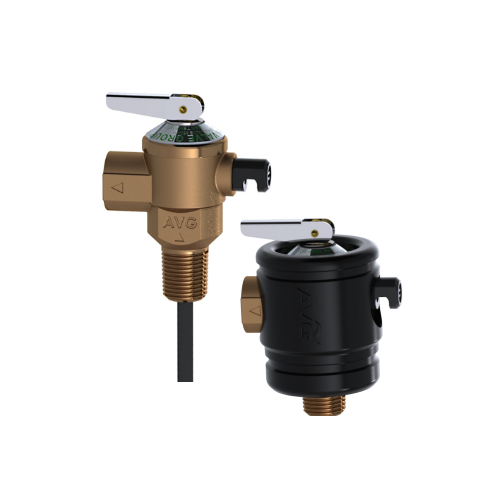 15mm 850kPa P & T Relief Valve - With Ext Probe AVG