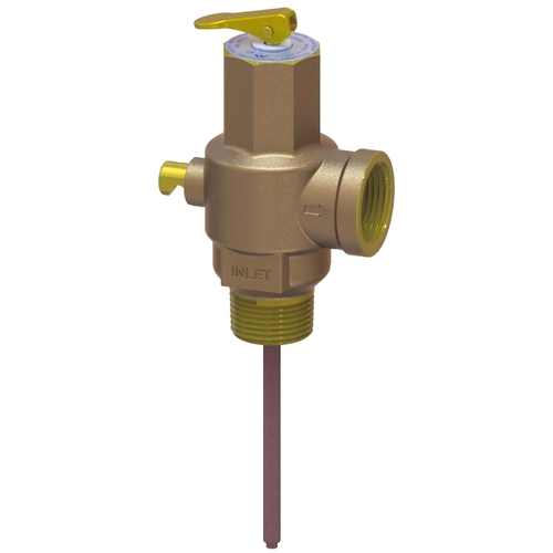 25mm 400kPa(Black) Pressure Temperature Relief Valve - AVG