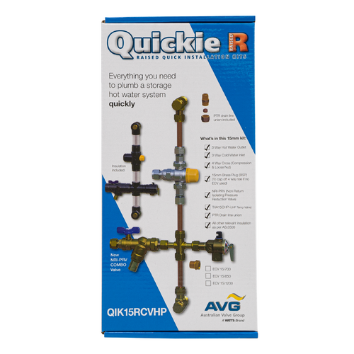 15mm High Performance Raised Quickie Kit  C/W NRI-PRV