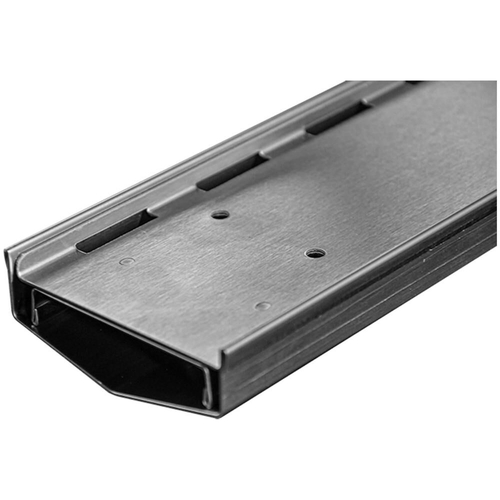 316 Stainless Steel Floor Drain Universal Kit 1200mm Matte Black